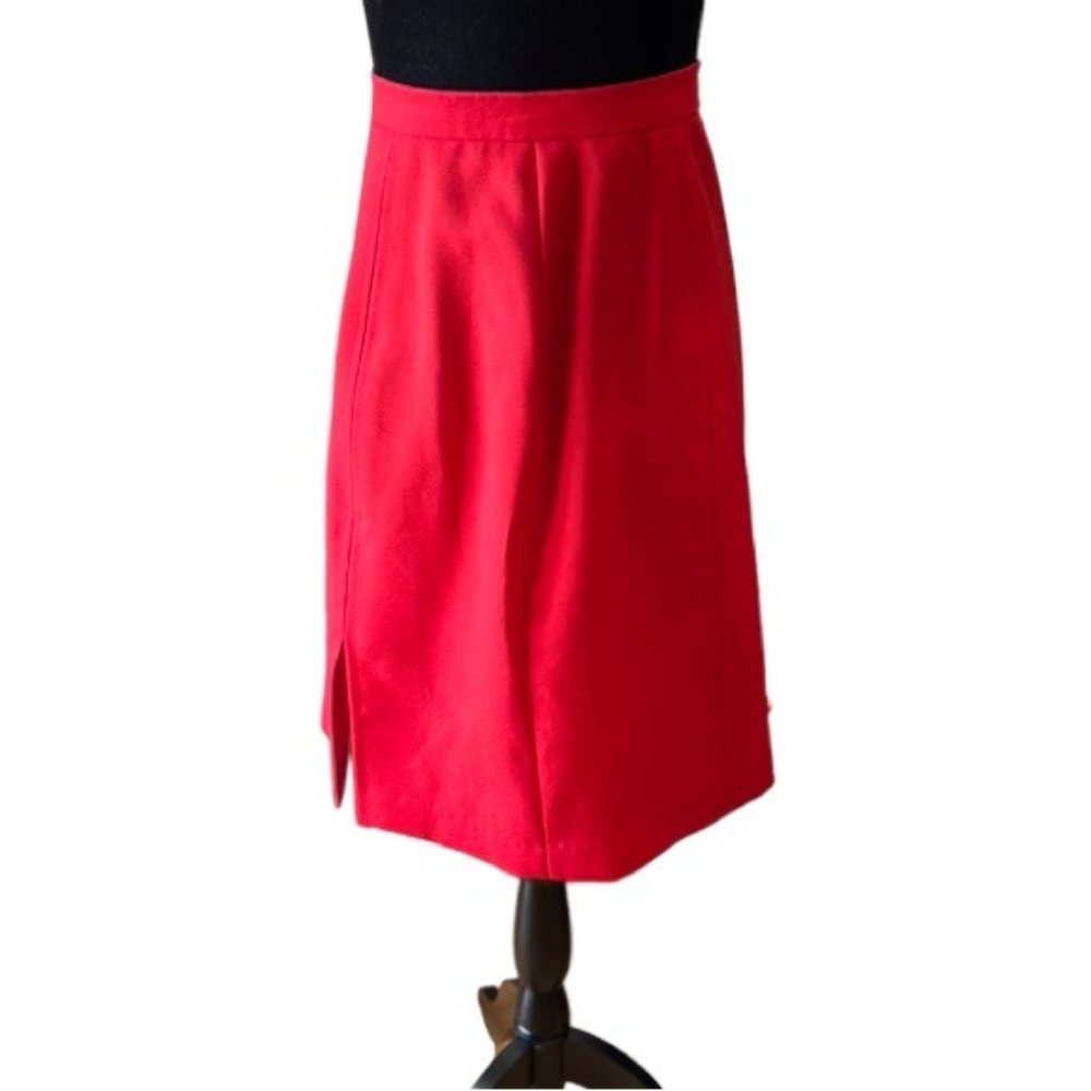 VINTAGE red skirt size small